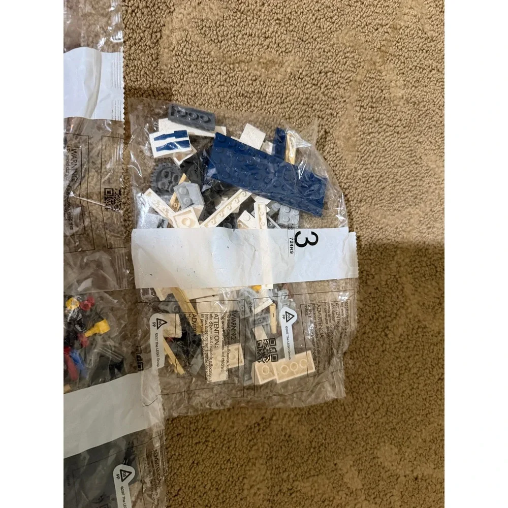 LEGO 724R9 labeled Replacement lot of 5 Bags  #3 7 8 11 12 technics? Ninjago? - Picture 6 of 11